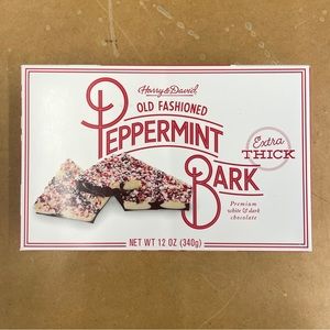 Harry & David Old Fashioned Peppermint Bark Sticks White & Dark Chocolate, 12oz